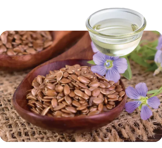 あまに油の写真