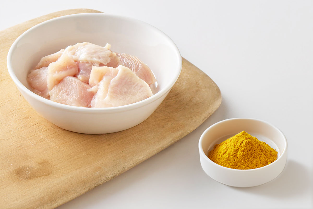 ShareZまごころごはん鶏の原材料イメージ