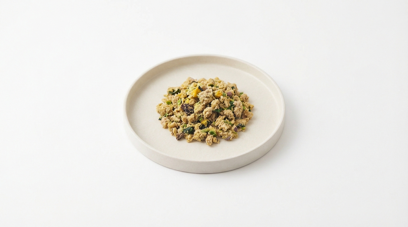 犬の食事と総合栄養食について考えるイメージ